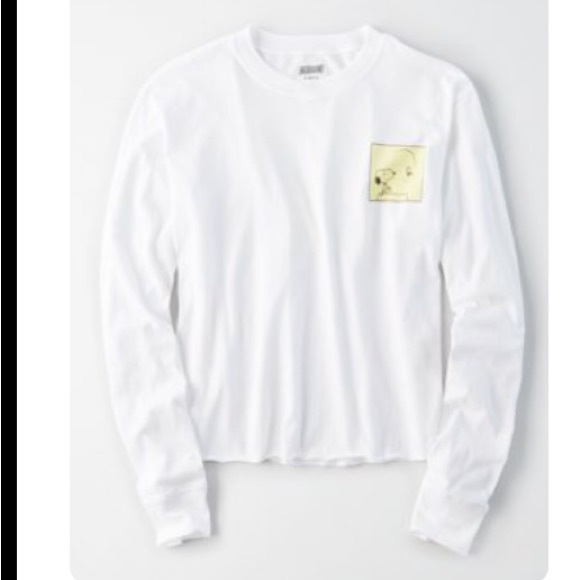 PEANUTS Long-Sleeve Slight Crop - Picture 1 of 8